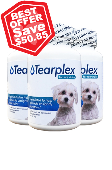 Tearplex for Tear Stains Buy Two Get One Free